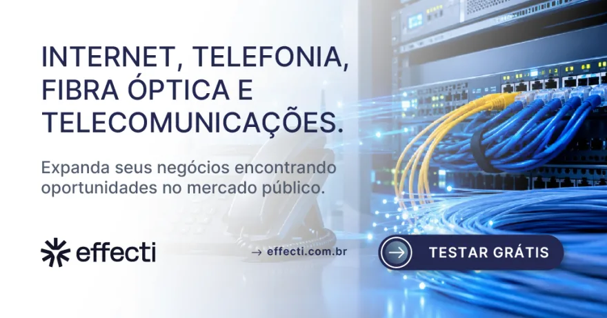 Licitação de internet, telefonia e telecomunicações: guia para fornecedores
