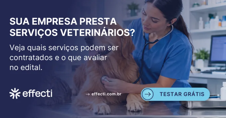 Licitação de serviços veterinários: como analisar escopo, estrutura e preço?
