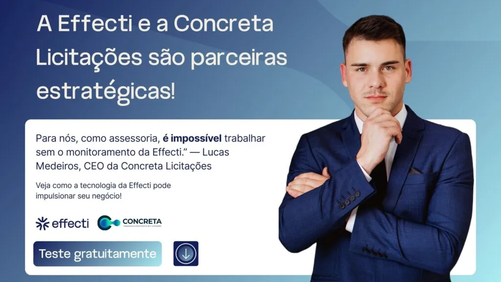 Concreta Assessoria em Licitações, empresa parceira da Effecti